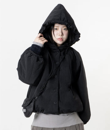 FRILL PADDED HOOD JP